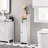 Narma Solid Wood Freestanding Linen Cabinet-2020414256
