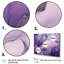 Mauve et or marbré encre de nuages - art mural fractales-415857493-415857503