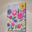 «Flowers Gray» par Jill Lambert, reproduction sur toile tendue-17682635