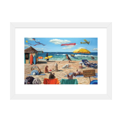 " Dog Beach " by Lucia Heffernan