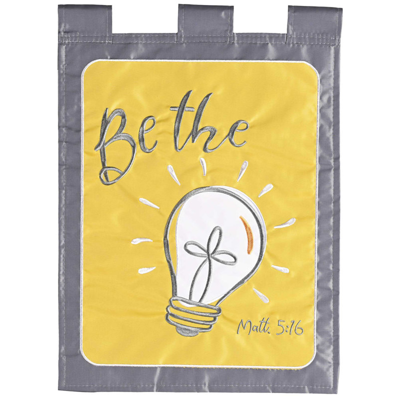 Drapeau de jardin en polyester 18 x 13 po Arienis