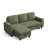 Sherry 81'' Upholstered Modular Sleeper Sectionals With Storage Chaise, USB Charging & Cup Holders-112963093