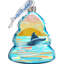 Keepsake 2'' Handmade Glass Holiday Shaped Ornament