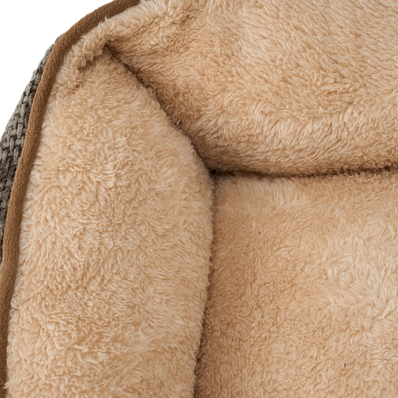 Polyester Pet Bed, Coffee