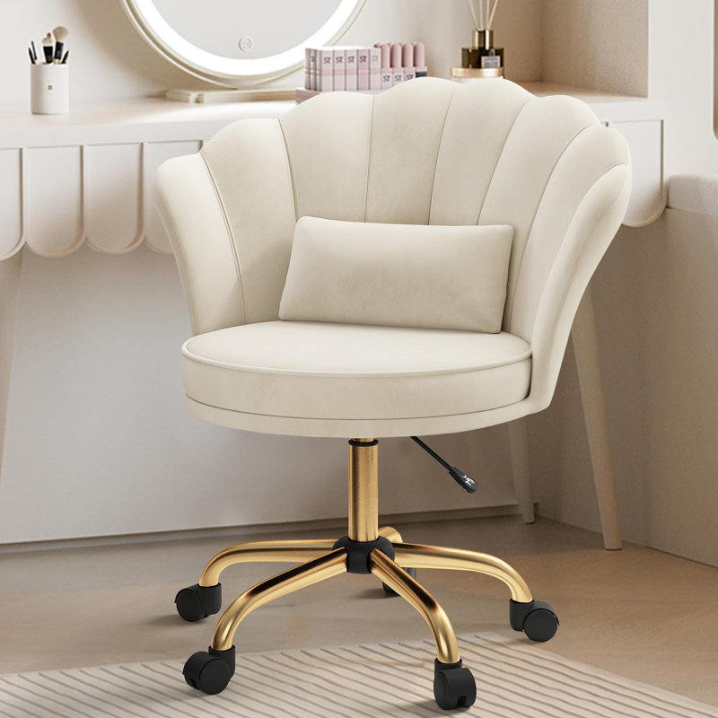 Fairmont Park Fabric Office Chair, Beige