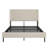 Queen Size Platform Bed , Metal Bed Frame With Charging Station, No Box Spring Needed, (Beige), Noise Free,Easy Assemble.-273157226