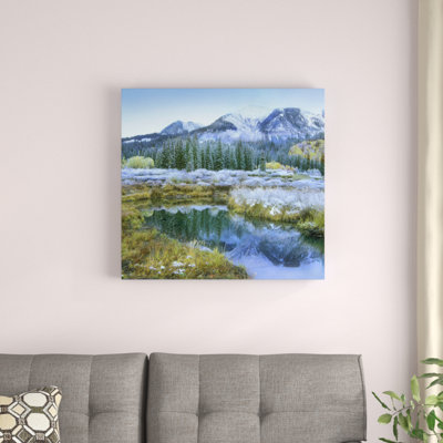 " Pond And Avery Peak, San Juan Mountains, Colorado " by Tim Fitzharris
