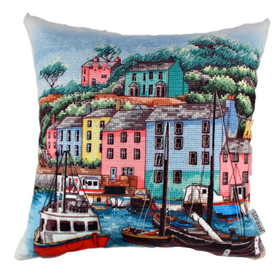 Coussin lavable de qualité supérieure, 17,0 x 17,0 pouces, 50% coton / 50% polyester, rembourrage en silicone, fermeture à glissière dissimulée | Doux, confortable et repassable | Parfait pour la décoration intérieure, le salon et la chambre à cou