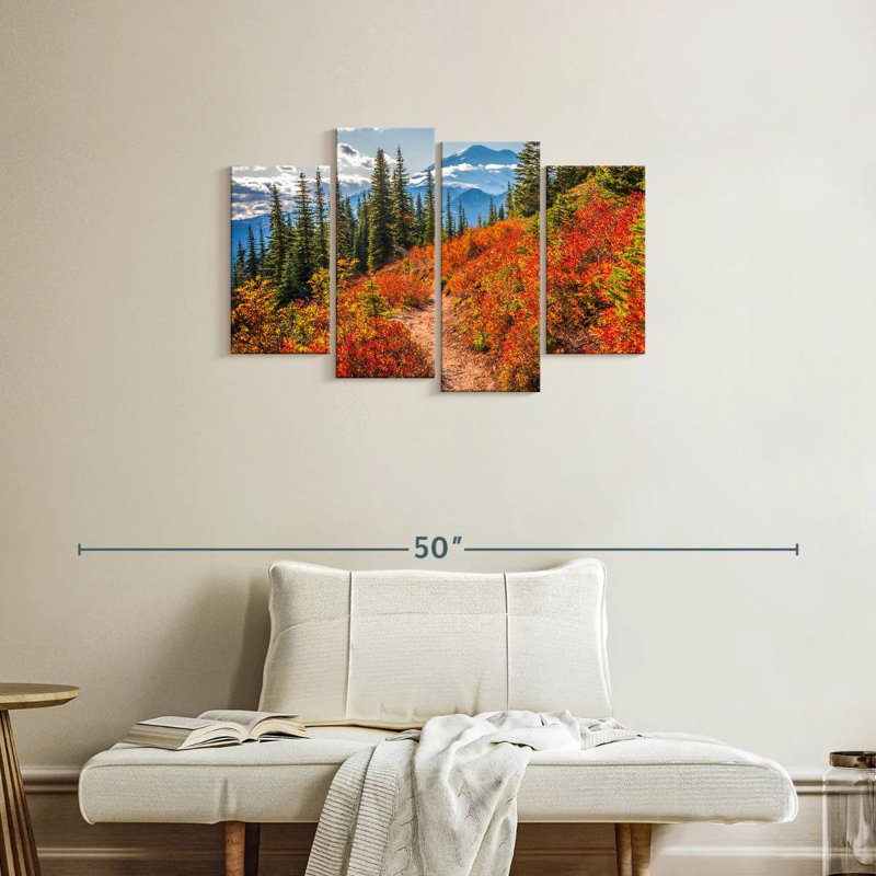 Feuillage d'automne Alvord Mt. Rainier, H 22 po x l 36 po
