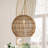 Shaka 1 - Light Brown Lantern Pendant