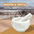 Stoneware Mortar And Pestle Set