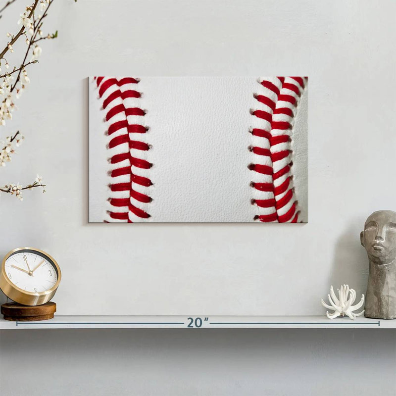 Sireci Baseball Stitching, 8" H x 12" W