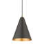 Luminaire suspendu conique à 1 lumière Drewie-88580303