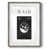 Distressed Silver Framed Paper selected