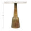 Golbez 35" Tall Counter Table, Gold