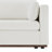 112" W 3-Piece Polyester Upholstered Modular Sofa with Reversible Cushions-2134640690