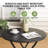 3 Piece Outdoor Folding Bistro Set, Metal Frame Patio Table and Chairs, Foldable Balcony Furniture-1581978958