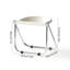 Chaise pliante transparente Artsy - tabouret créatif en acrylique pour la maison, le bureau et les loisirs, pliable empilable, matériau PC, couleurs vives, peut être utilisé comme changement de chaussures, habillage, tabouret de salle à manger, ancien