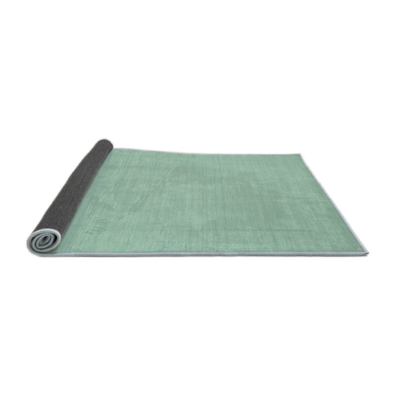 Tapis contemporain sauge, Rond 8 pi