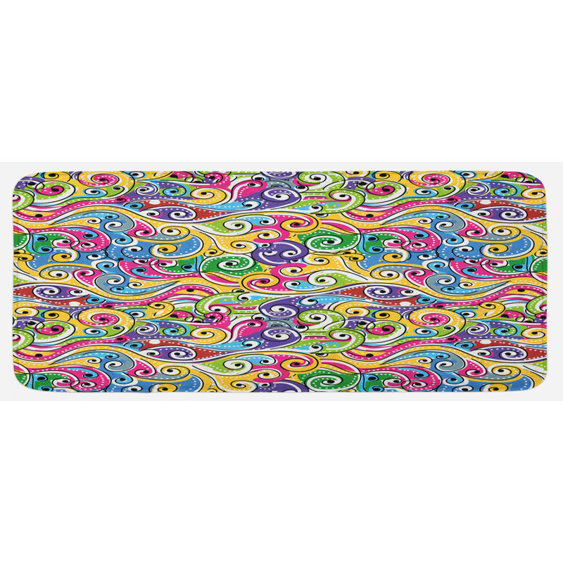 Traditional Synthetic Kitchen Mat
