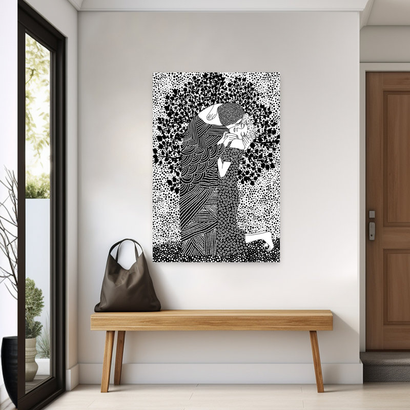Art contemporain, art contemporain abstrait, H 60 po x l 40 po