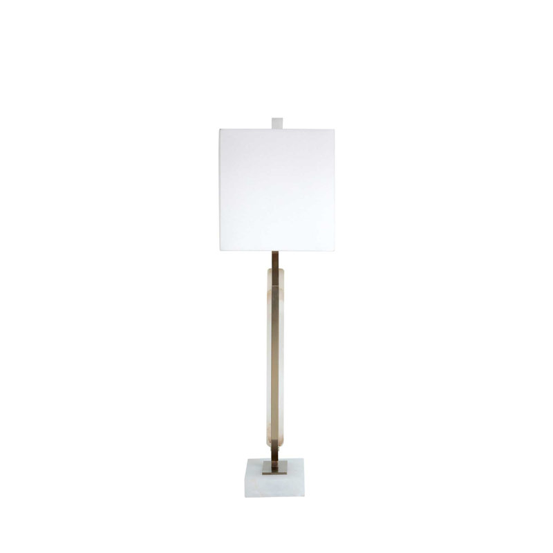 Braden 32.25" Antique Brass Table Lamp