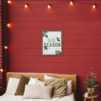 Cadre flottant Tis The Season Berry Botanicals, design par Susan Arnot