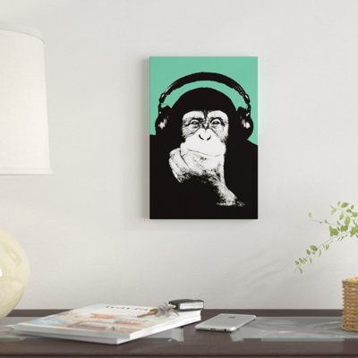 «New Monkey Head VIII», impression sur toile