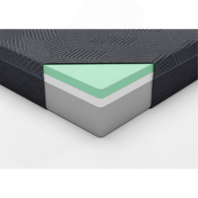 11Inch Mattress Green Tea Gel-Infused Memory Foam Mattress, Gray, Mattress In A Box, Lit simple