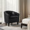 Fauteuil demi-tonneau avec fauteuil club demi-tonneau Seldon
