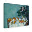 «A Pot of Primroses» par Paul Cezanne - reproduction d'art sur toile-72963015