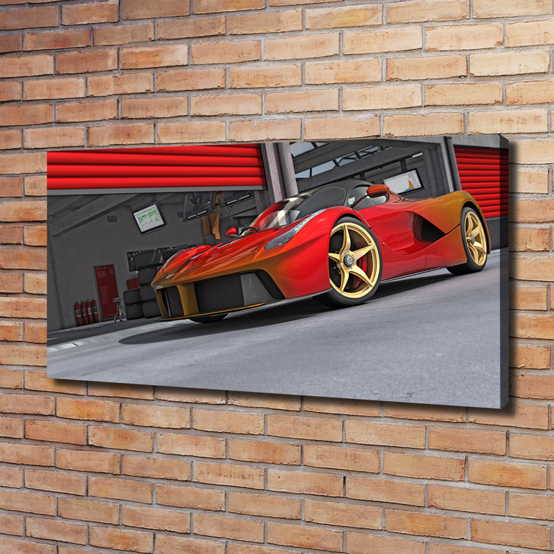 Racer - Wrapped Canvas Art Prints