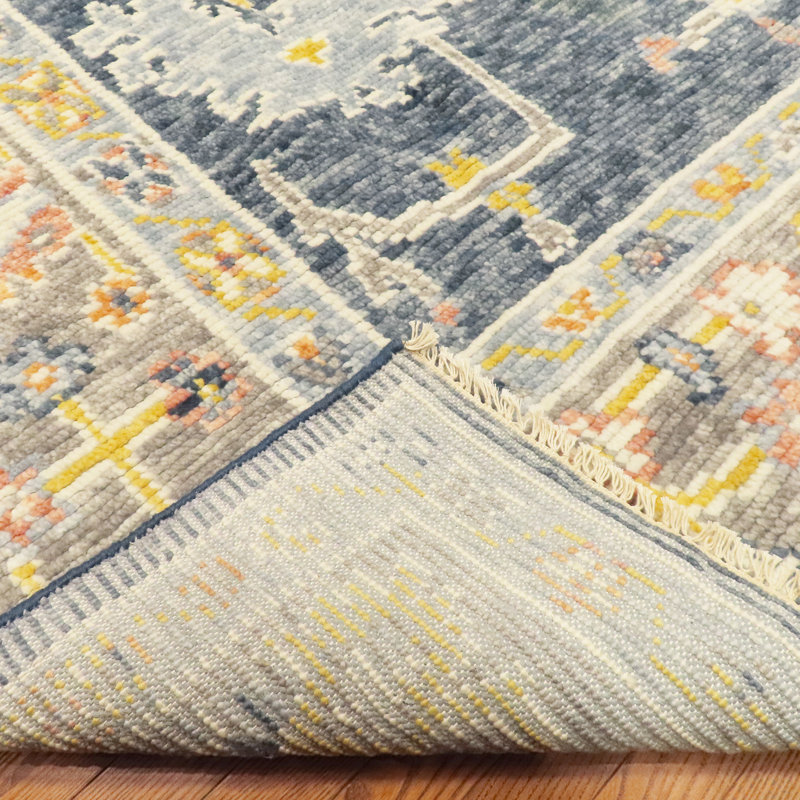 Cascade Hand Knotted Wool Area Rug, Rectangle 8' x 10'