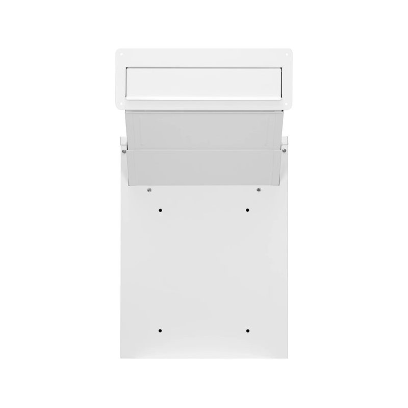Through-The-Wall Drop Box with Adjustable Chute