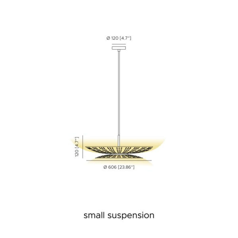 Air Suspension Lamp, Cream