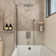 10inch 3 Function Wall Mount Complete Rainfall Shower System with Rough in-Valve