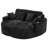 80" Curved Chaise Lounge Sofa-708970999
