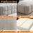 Modern Comfortable Thick Chenille Upholstered Bed Frame-1543065676