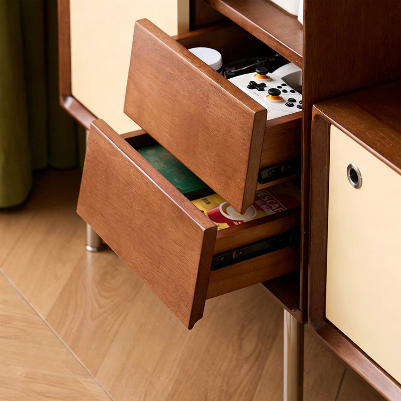 Armoire d'appoint multifonctionnelle en acier inoxydable