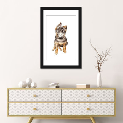 " German Shepherd Puppy " by Wandering Laur