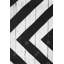 Losange sur bois - Toile rustique noire, décoration intérieure