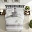 Ensembles de literie confortables en jacquard de coton, grand style campagnard