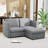 Modern Sectional Sofa with Storage – Convertible Modular Sofa, Ergonomic Design for Ultimate Comfort