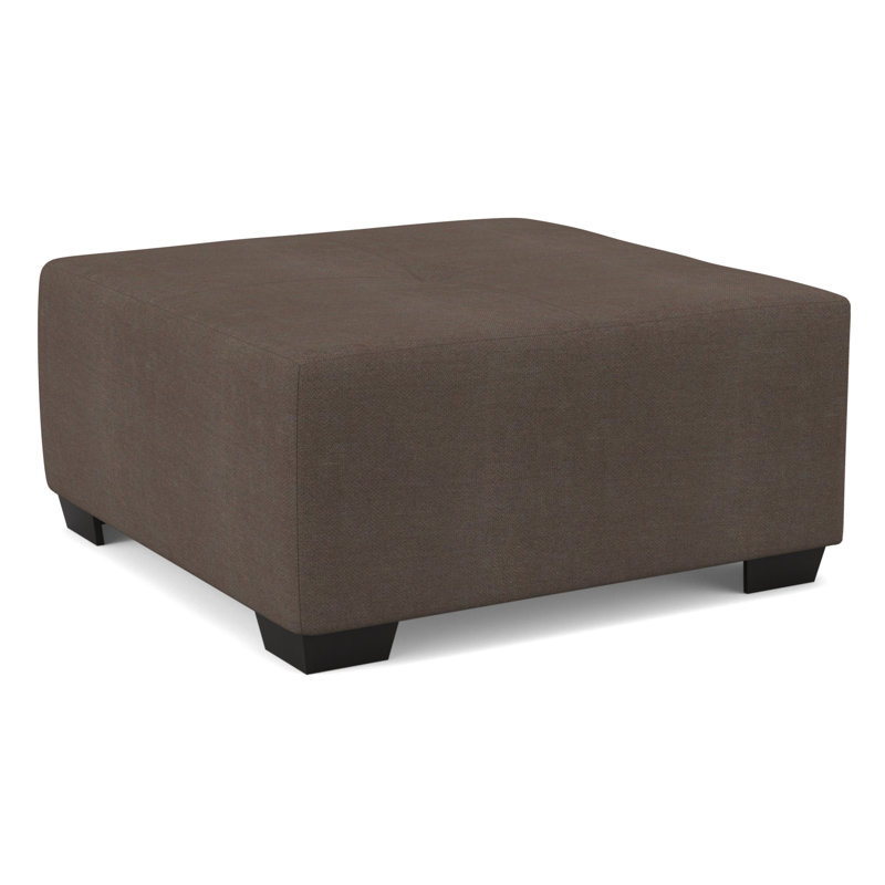 Camden Upholstered Ottoman, Morris Brownie