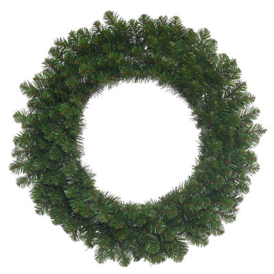 Couronne de Noël artificielle pré-éclairée Perego