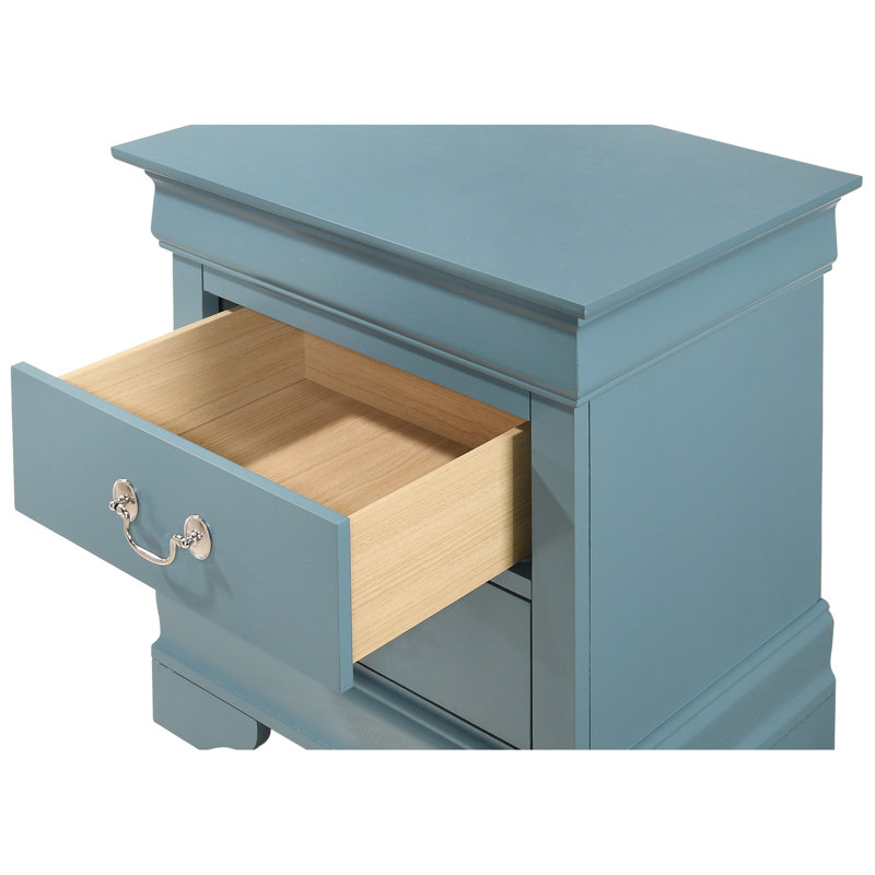 Table de chevet Bright Blue - l 21 po x P 16 po x H 24 po