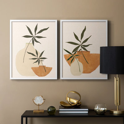 «Santa Fe Still Life I», reproduction encadrée de qualité supérieure - prête à être accrochée - aucun clou requis - aucun clou requis