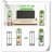 Almandine Solid Wood Plant Stand 3 Tier