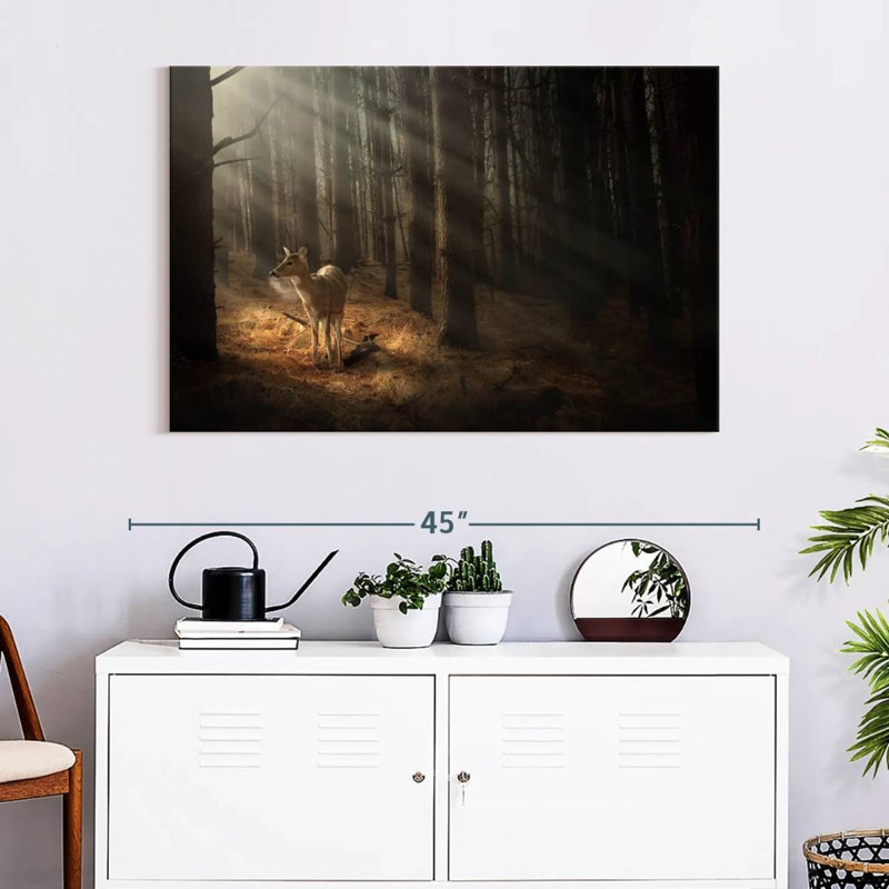 Brampt Forest Deer, 26" H x 39" W