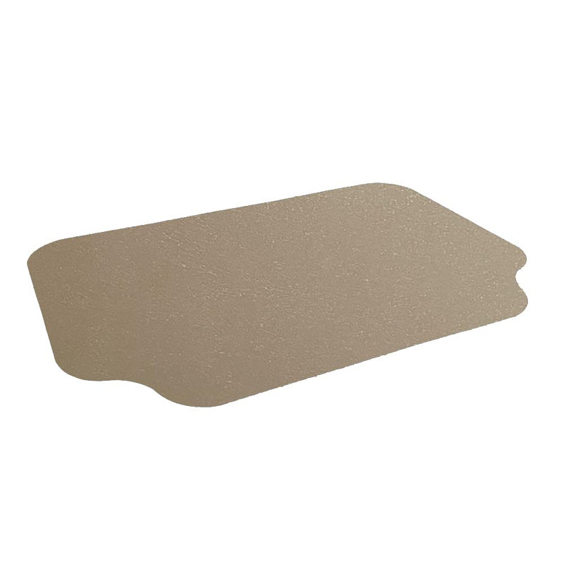 Tapis de sol pour barbecue, Brun clair, peau d'orange